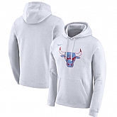 Chicago Bulls Nike 2019-20 City Edition Club Pullover Hoodie White,baseball caps,new era cap wholesale,wholesale hats